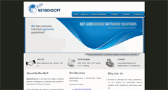Desktop Screenshot of netgensoft.com